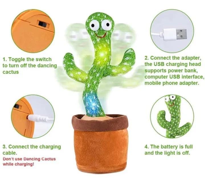 Dancing Cactus Toy