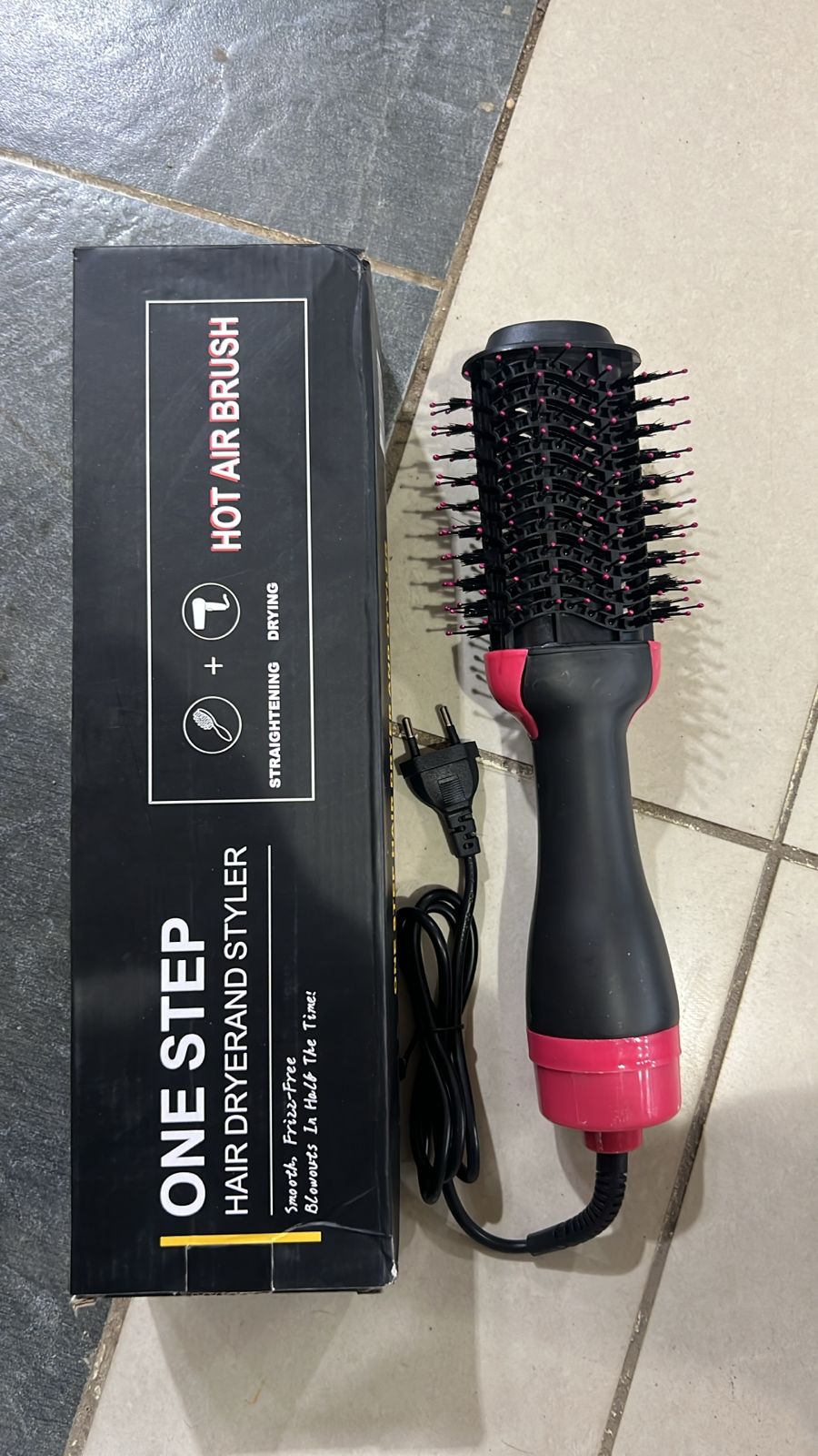 3-in-1 One Step Hot Air Brush Hair Dryer & Styler