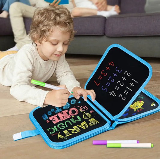 Erasable & Reusable Doodle Magic Blackboard Book