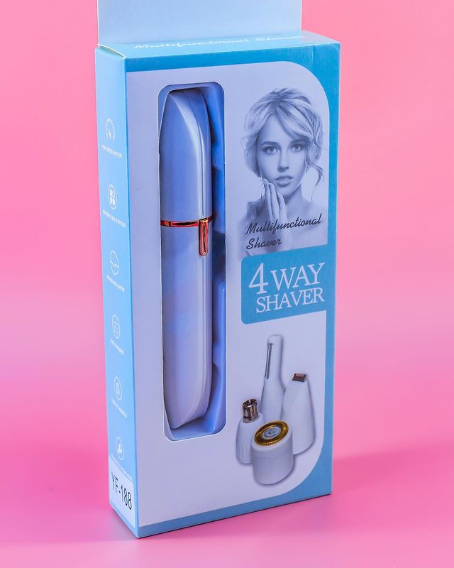 Multifunctional 4 Way Lady Shaver