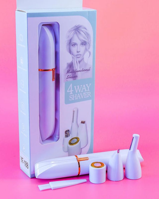 Multifunctional 4 Way Lady Shaver