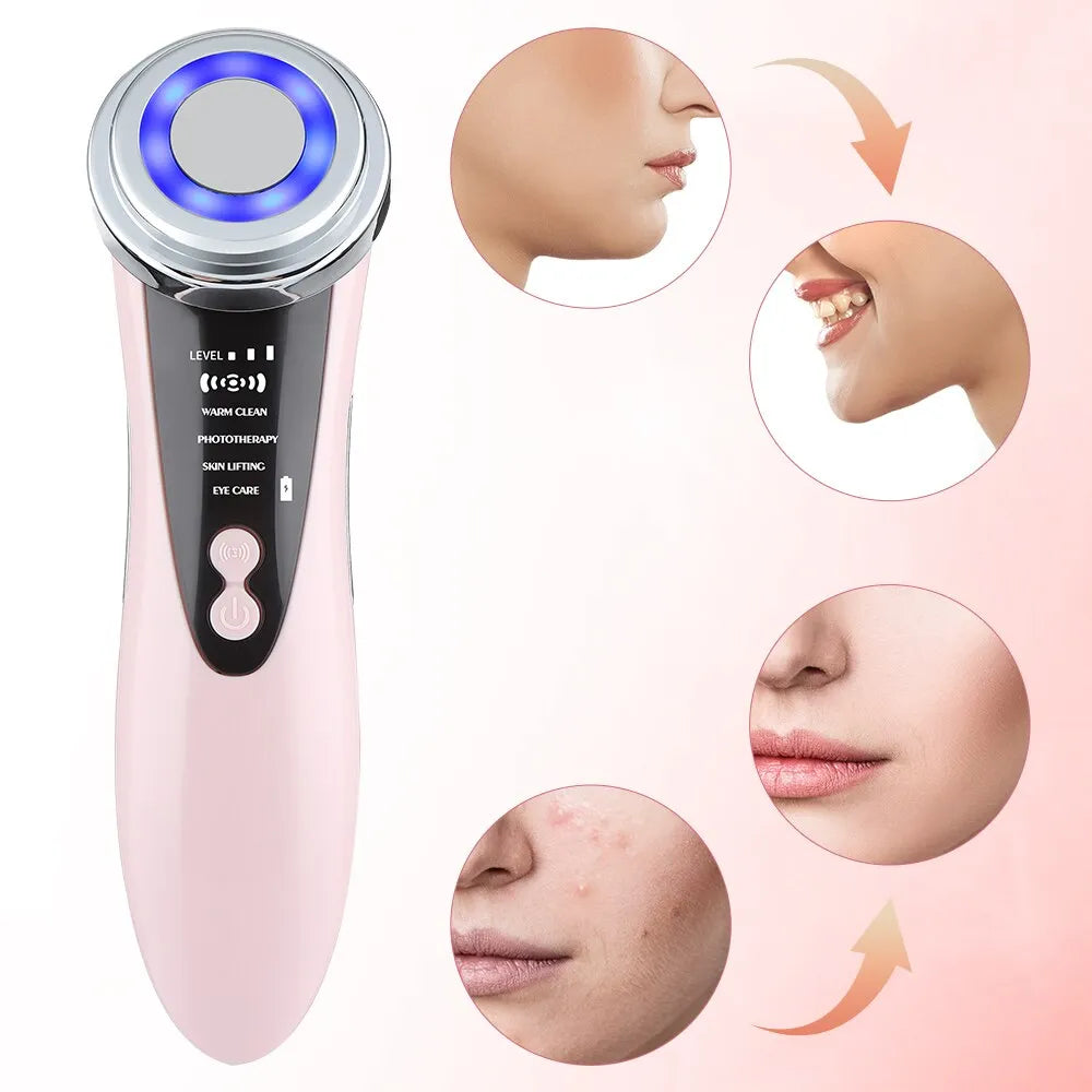 5-in-1 Facial Beauty Hifu  Device