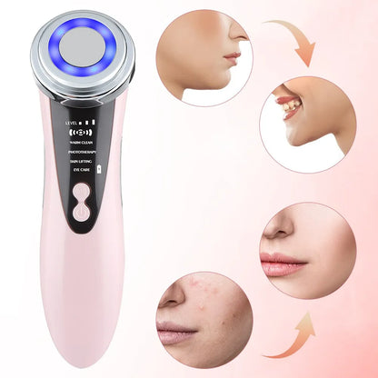 5-in-1 Facial Beauty Hifu  Device