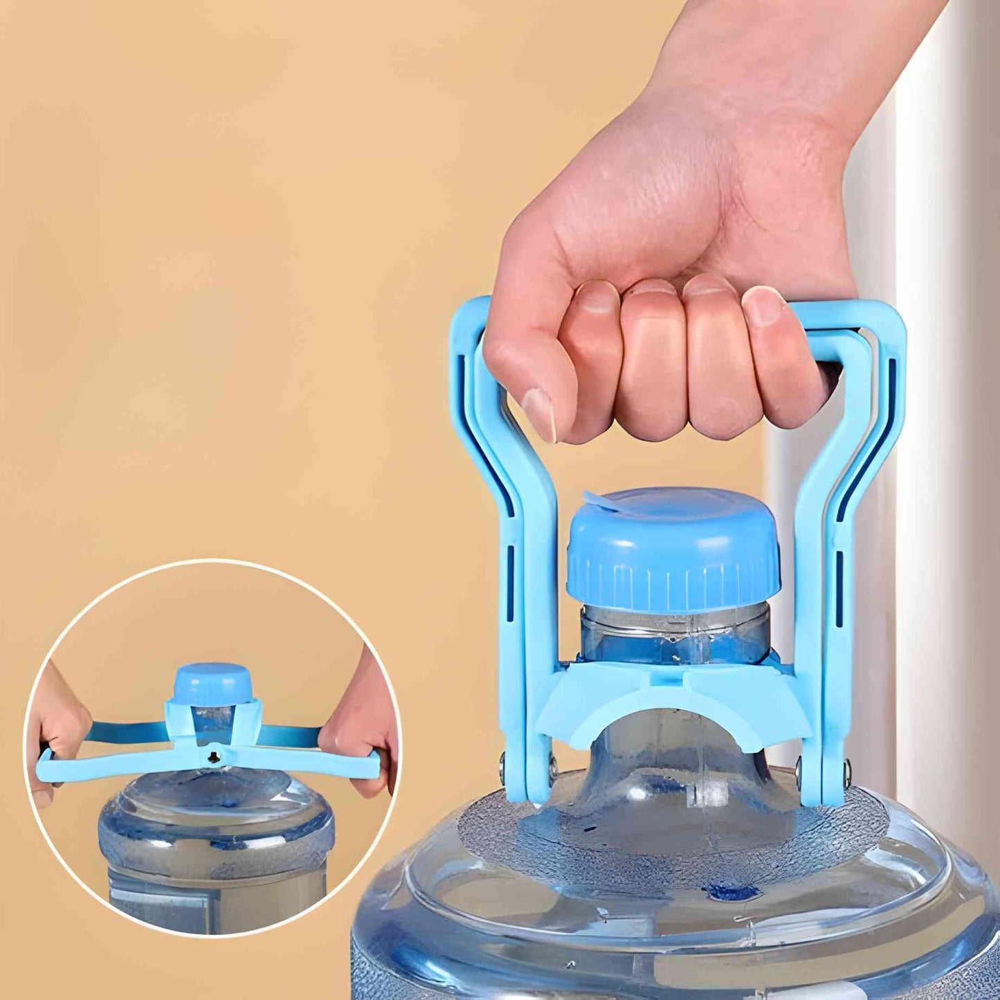 3 Pcs Easy-Lift Water Bottle Portable Ring Handle Lifter