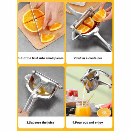 Fruit Juicer Manual Squeezer Stainless Steel