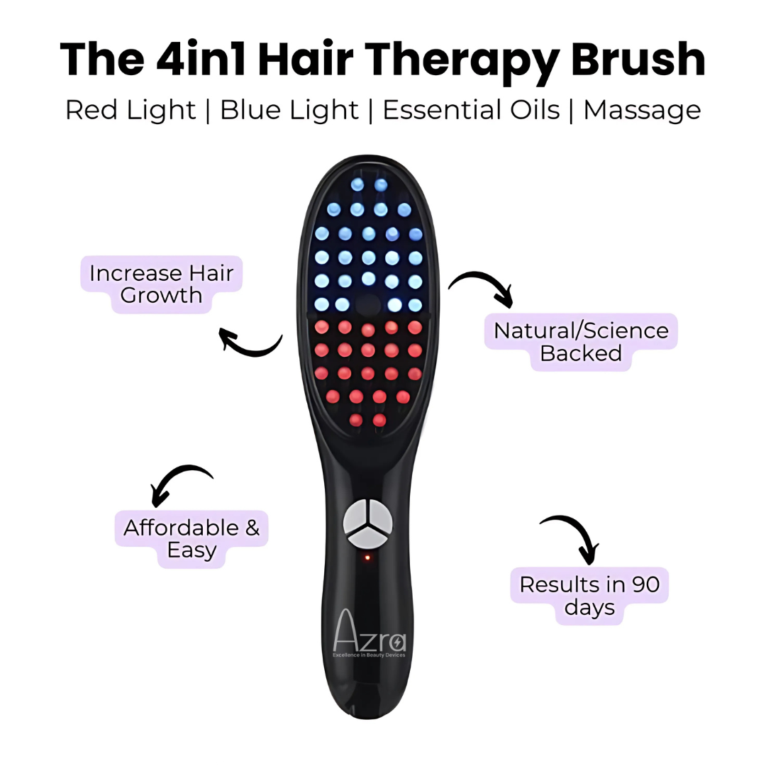 Hair Growth Brush with Steam & Vibration