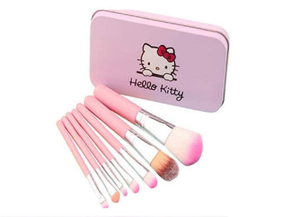 Pack of 7 Hello Kitty Makeup Brush Set