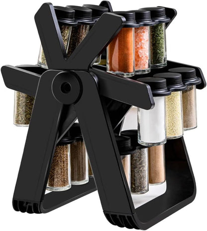 Revolving Rotating Spice Rack Set