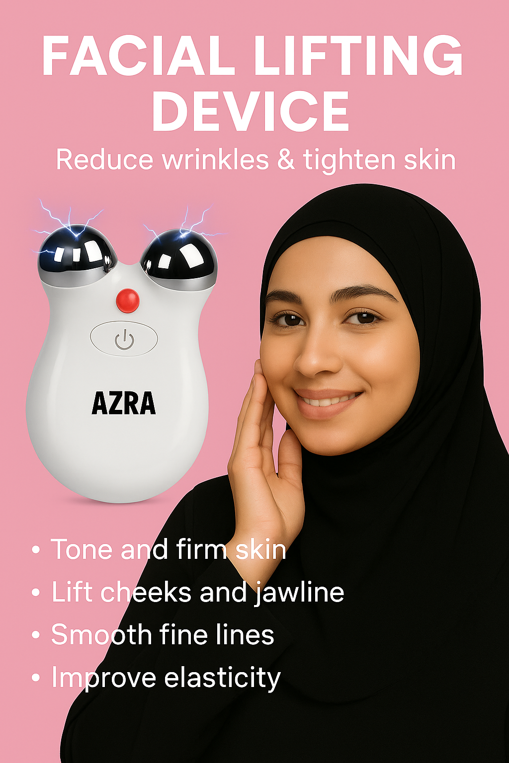 Microcurrent Facial Toning & Sculpting Tool