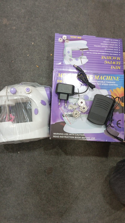 Portable Mini Dual-Speed Electric Sewing Machine