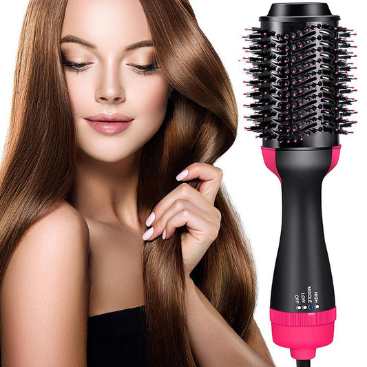 3-in-1 One Step Hot Air Brush Hair Dryer &amp; Styler