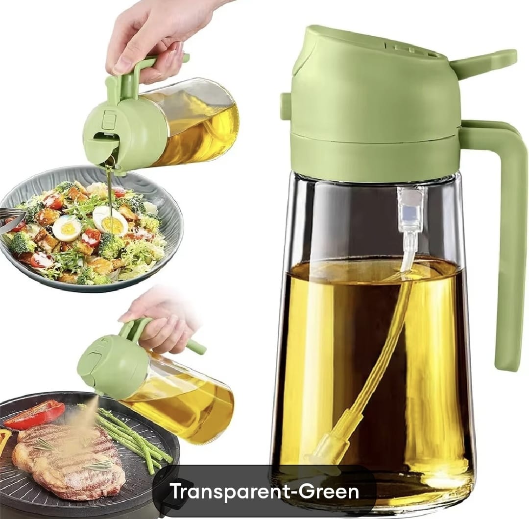 470ml Kitchen Glass Oil Sprayer Bottle