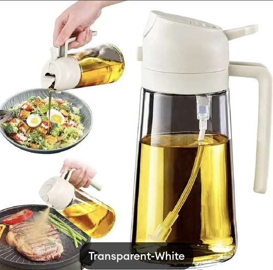 470ml Kitchen Glass Oil Sprayer Bottle