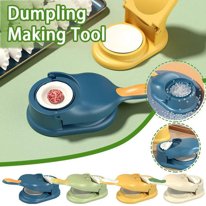2-in-1 Manual Dumpling Maker &amp; Dough Press Machine