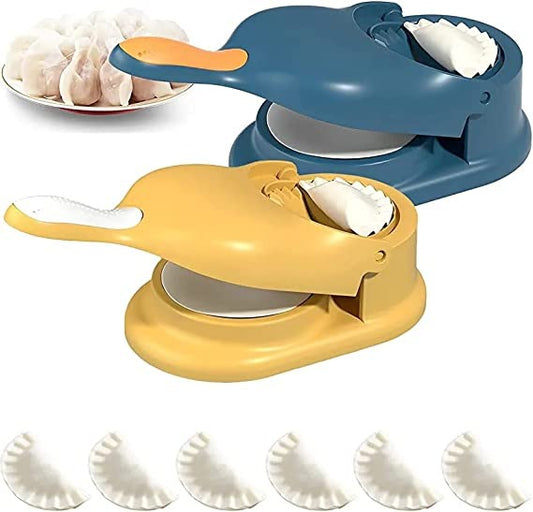 2-in-1 Manual Dumpling Maker &amp; Dough Press Machine