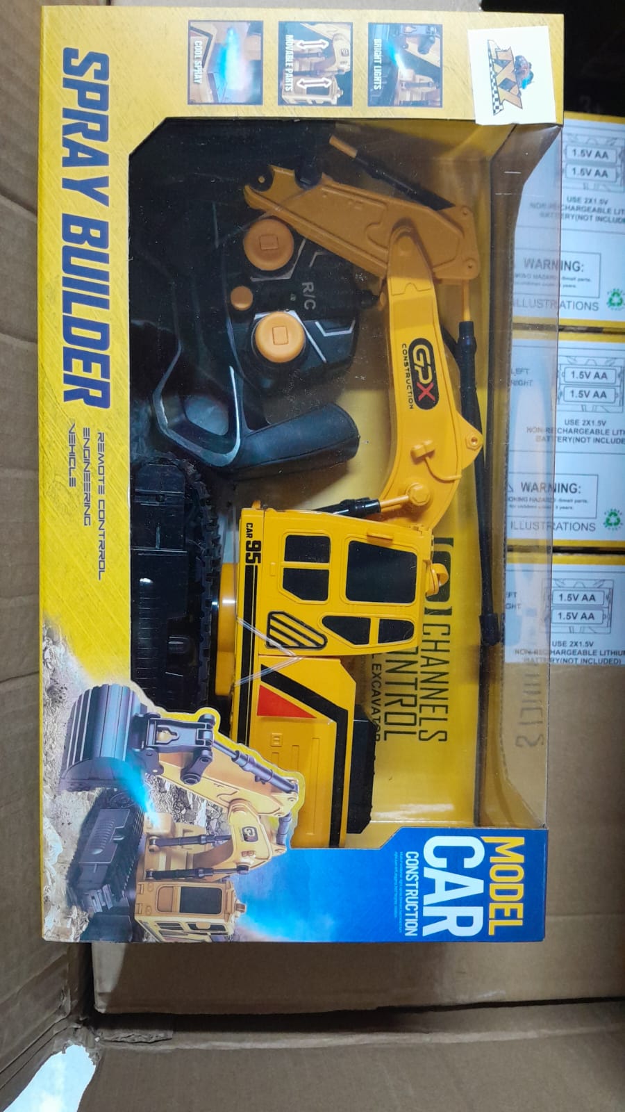 Remote Control Excavator Toy