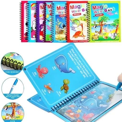 Magic Water Coloring Book For kids⭐⭐⭐⭐⭐