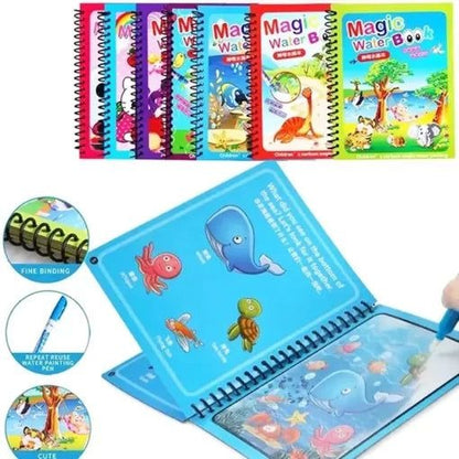 Magic Water Coloring Book For kids⭐⭐⭐⭐⭐