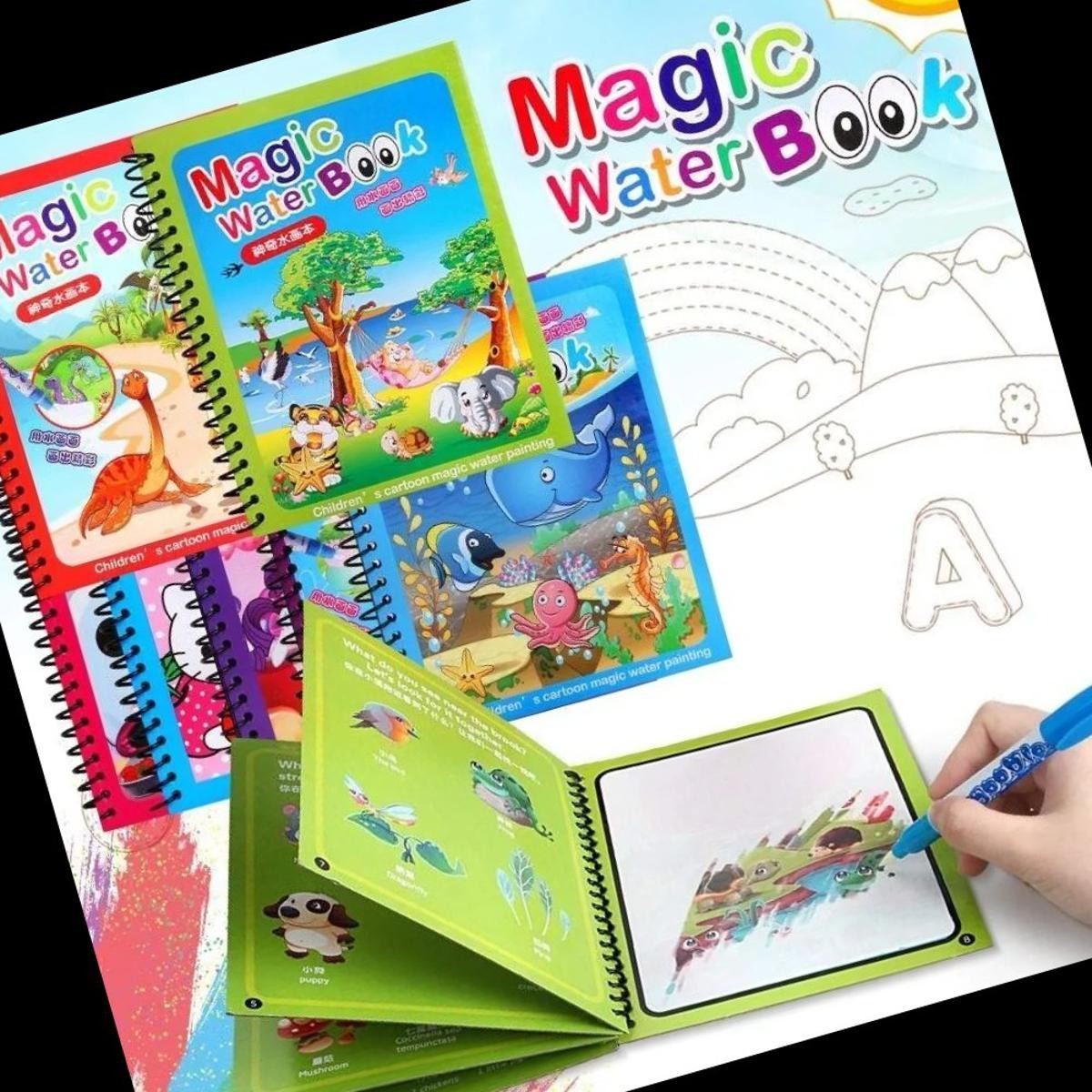 Magic Water Coloring Book For kids⭐⭐⭐⭐⭐