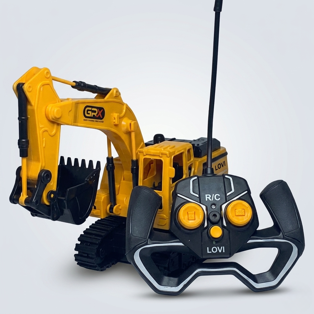 Remote Control Excavator Toy