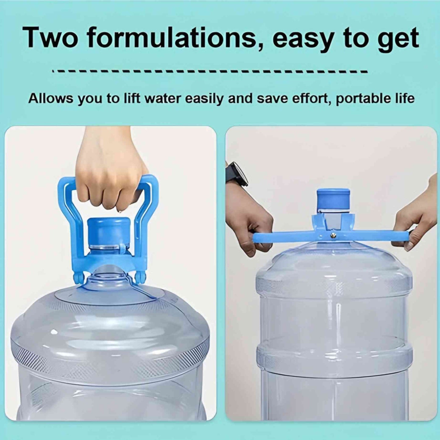 3 Pcs Easy-Lift Water Bottle Portable Ring Handle Lifter