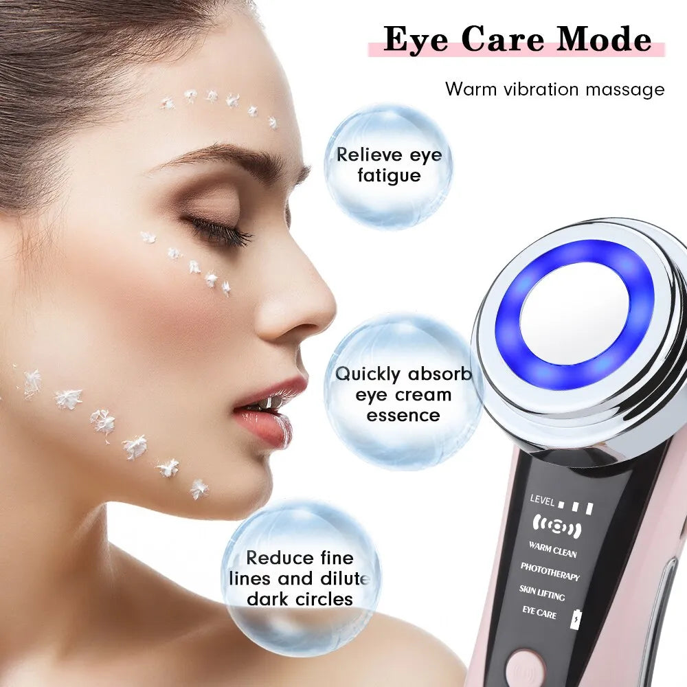 5-in-1 Facial Beauty Hifu  Device