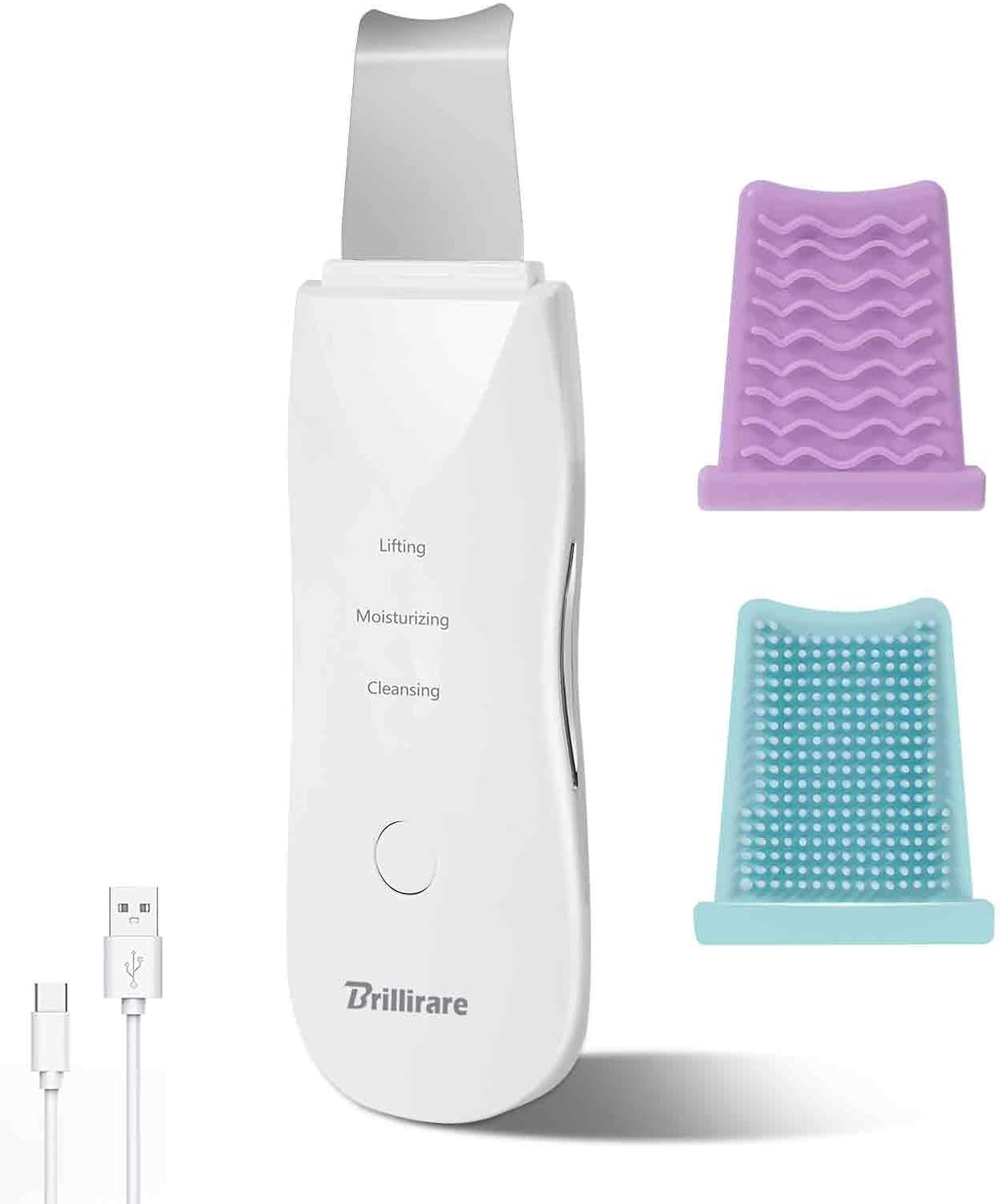 Rechargeable Face Scrubber & Skin Spatula