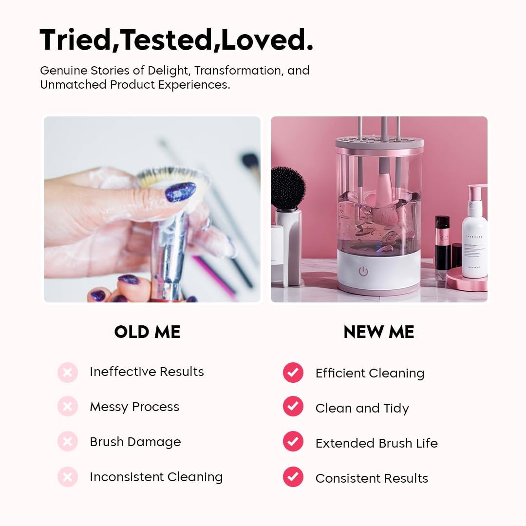 lovi Automatic Makeup Brush  Cleaner