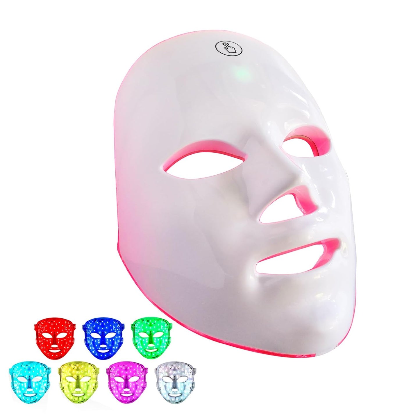 7-Color LED Light Therapy Face Mask