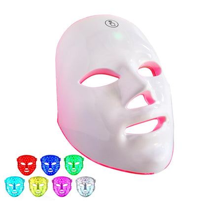 7-Color LED Light Therapy Face Mask