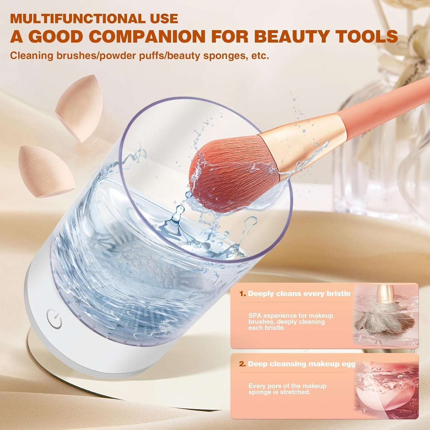 lovi Automatic Makeup Brush  Cleaner