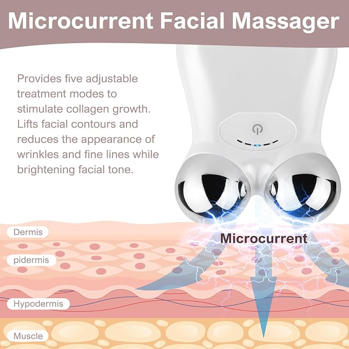 Microcurrent Facial Toning & Sculpting Tool