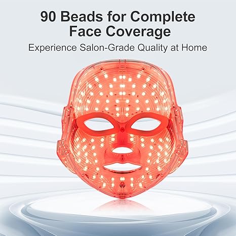7-Color LED Light Therapy Face Mask