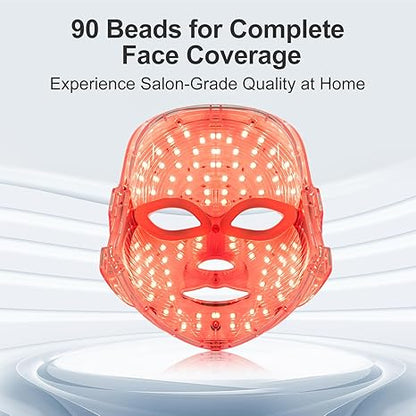 7-Color LED Light Therapy Face Mask