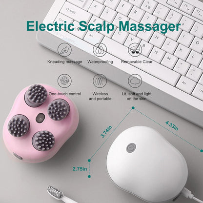 lovi Rechargeable Scalp Massager with Red Light