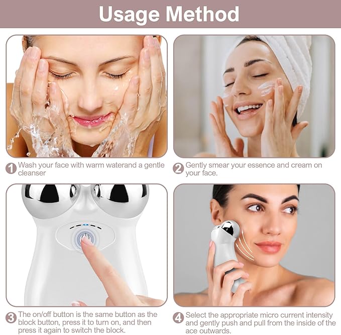 Microcurrent Facial Toning & Sculpting Tool