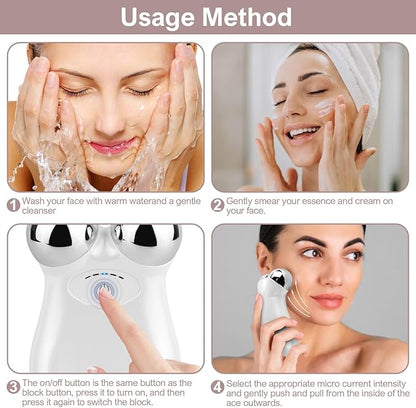 Microcurrent Facial Toning & Sculpting Tool