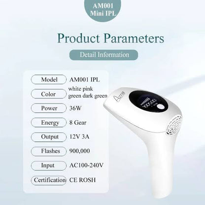 Luxe Model IPL Device with 1 M Flashes & Auto Feature