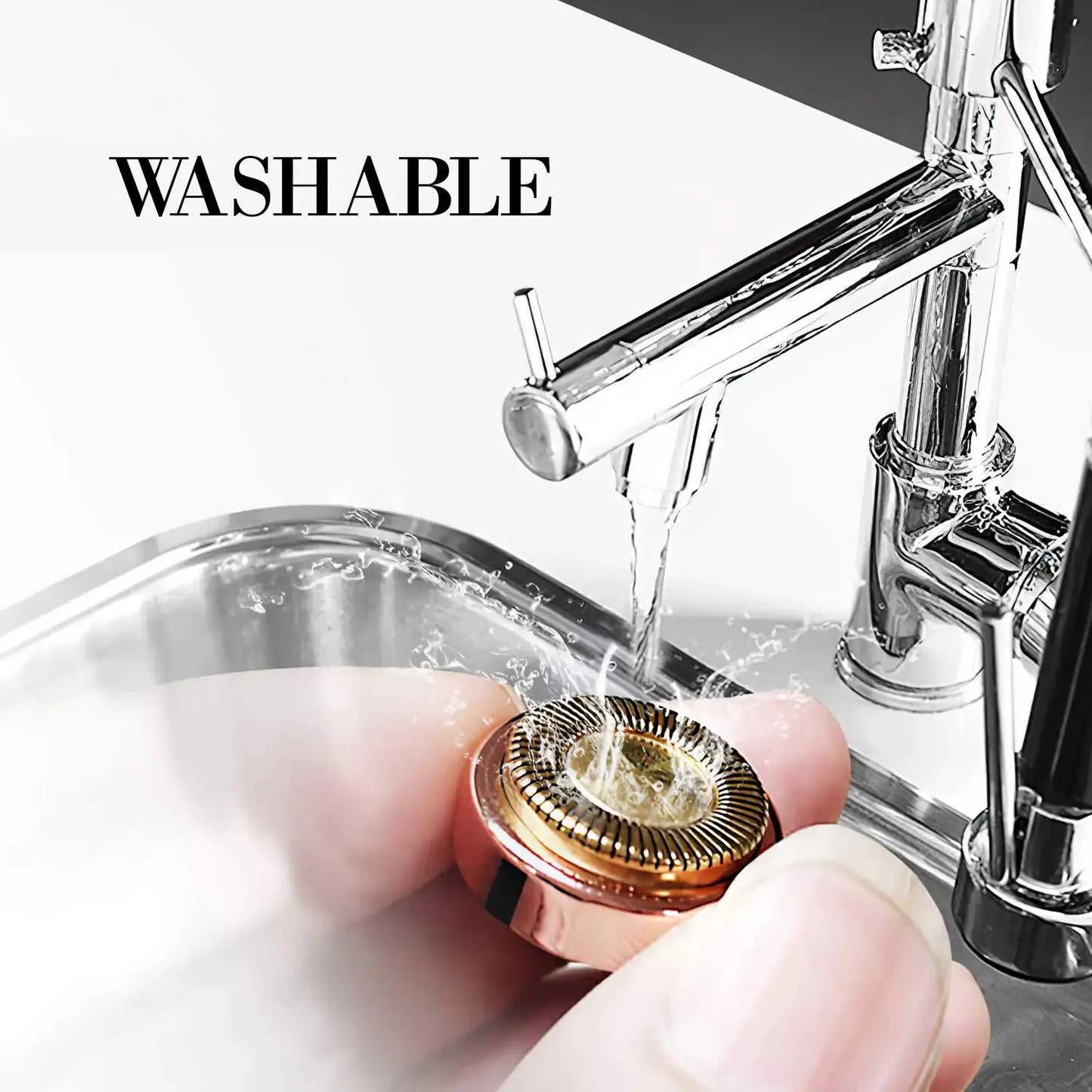 2-in-1 Rechargeable Hair Remover & Eyebrow Trimmer with LED