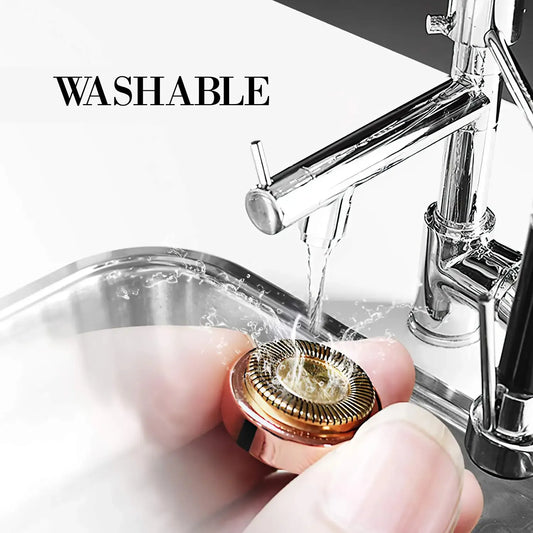 2-in-1 Rechargeable Hair Remover & Eyebrow Trimmer with LED