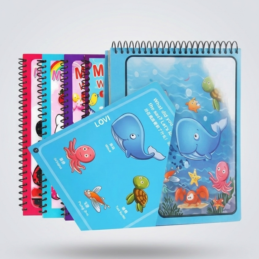 Magic Water Coloring Book For kids⭐⭐⭐⭐⭐