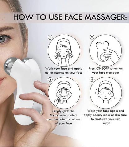 Microcurrent Facial Toning & Sculpting Tool