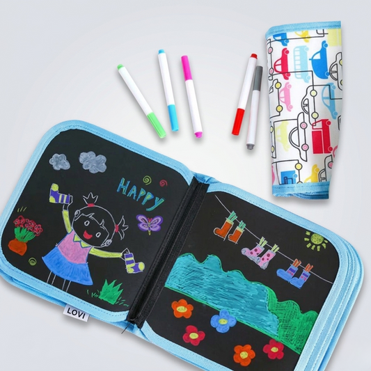 Erasable & Reusable Doodle Magic Blackboard Book