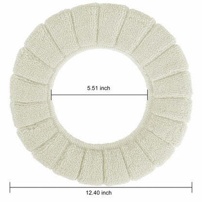 Universal Soft-Touch Cushioned Toilet Seat Cover – Machine Washable Plush Comfort