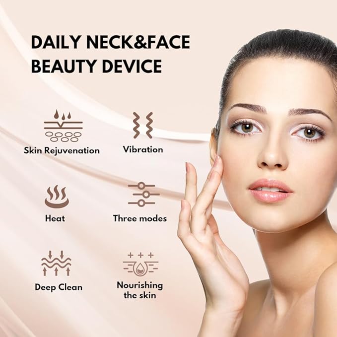 LED Face & Neck Anti-Aging Massager